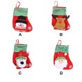 thumbnail image 4 of Toystoory Calcetín de Navidad Árbol de Navidad Ventana Cama Gabinete Regalos Bolsa Snack Presente Almacenamiento Calcetín Decoración de Kits de decoración para fiestas Anciano Toystoory HA068139-04, 4 of 6