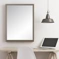 thumbnail image 2 of Modern Matte Gray Wall Mirror 29.5'' x 19.5'', 2 of 6