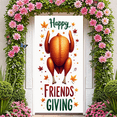 thumbnail image 4 of Autumn Leaves Happy Friendsgiving Turkey Banner for Thanksgiving Celebration Fall Party Indoor Decor, 4 of 7