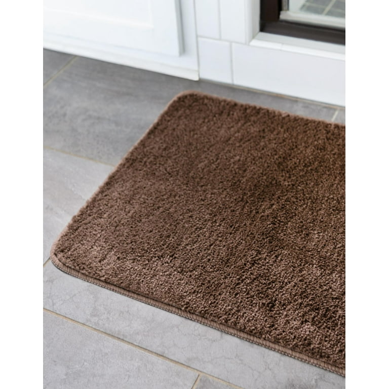  Brown Square Bath Mats for Bathroom,Geometric Interspersed  Bathroom Mats Rugs Creative Design Machine Washable Rug Carpets Floor Mat  Bathroom Decorations 16x24 Inches for Kitchen Bedroom Door Mat : Everything  Else