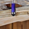 thumbnail image 4 of COM1950s 4-Piece Double Bearing Flush Trim Router Bit Set, 1/2-Inch Shank with Carbide Insert for Woodworking, 4 of 6