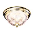 thumbnail image 1 of Design House 503045 Millbridge 2-Light Ceiling Mount, Polished Brass Finish, 1 of 4