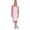 Pink, variant on KALAKALA Boca Terry Womens Spa Wrap - 100% Cotton Spa, Shower, Bath and Gym Towel w Snaps, Towel Wrap for Women, White, Medium/Large