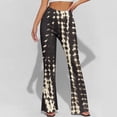 thumbnail image 5 of CHUMUD High Waist Workout Pants for Petite Women Boho Stretchy Floral Gym Flare Pants Tummy Control Yoga Pants Outdoor, 5 of 9