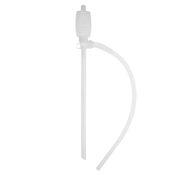 Bomba de sifón manual de alta resistencia, portátil, para transferencia de líquidos, ideal para productos químicos, combustible, queroseno, agua y gasolina.