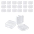 thumbnail image 2 of 20 piezas pequeños contenedores de almacenamiento cuadrados, Mini joyero organizador caja de almacenamiento transparente para joyería, 2 of 7