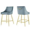thumbnail image 2 of Modway Discern Counter Stools - Set of 2 in Light Blue, 2 of 9