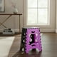 thumbnail image 2 of Banco Plegable Grande Portatil Plastico Soporta 120kg 1pz Acabado De La Estructura Mate Color Uva, 2 of 5