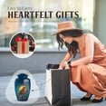 thumbnail image 5 of JAGASY Sparrow Memorial Urn for Funeral Memorial - Moon Keepsake Urn for Male Remains - Large Decorative Blue Urns for Human Ashes Adult Female - (1 Large 10", 4 Mini 3"), 5 of 7