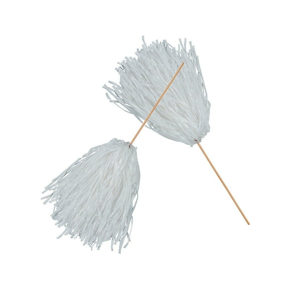 Fun Express - White Spirit Pom Pom (24pcs) - Toys - Active Play - Pom - Poms - 24 Pieces