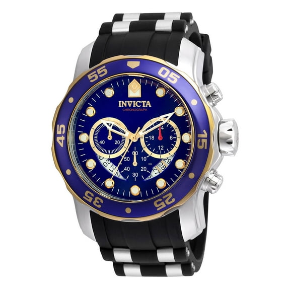 Invicta Men's Pro Diver 22971 Blue Silicone Quartz Diving Watch