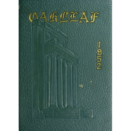 (Custom Reprint) Yearbook: 1952 Worcester State University - Oak Leaf Yearbook (Worcester MA)