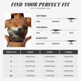 thumbnail image 4 of Rateoe Vintage Colorful Flower Puppy Print Womens' Sports Bras Scoop Neck Sports Vest- Padded U Back Seamless High Impact Support, 4 of 7
