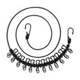 thumbnail image 4 of veasfak Portable Clothes Line Retractable Elastic Laundry Drying Clothes Line Adjustable Black, 4 of 9