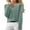 Green, variant on QHFBli Lightweight Sweaters for Girls Cute V Neck Soft Knit Pullovers Teens Casual Loose Spring Long Sleeve Tops