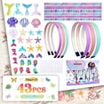 thumbnail image 6 of Pearoft Headband Making Kit for 6 7 8 9 Year Old Girls DIY Hair Accessories Set for Girls Arts & Crafts Gift for Girl Ages 5-12 Year Old Make Your Own Fashion Headbands for Kids, 6 of 7