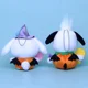 thumbnail image 3 of Sanrio Halloween Hellokitty Cinnamoroll Pochacco peluche colgante dibujos animados llaveros rellenos niñas bolsa mochila coches peluche llaveros, 3 of 3