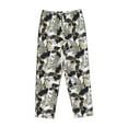 thumbnail image 4 of Xecao Abstract Watercolor Women's Straight Lounge Pajama Pants: The Epitome of Relaxed Sleepwear, 4 of 9
