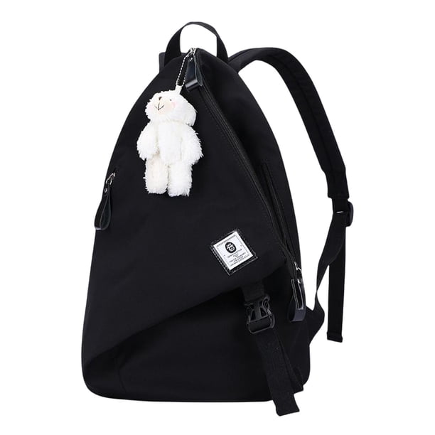 Mochi de viaje, impermeable, ligera, informal, capacidad, mochi de nailon para ordenador portátil, mochi para ñas, mujeres, mujeres, Negro Baoblaze Bolsas para portátiles