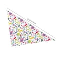 thumbnail image 2 of Dog Bandanas, Undersea seahorse Adjustable Dog Scarf Triangle Bib Handkerchief Accessories for Small Medium Large Dogs, Cats, Pets, 2 of 6