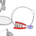 thumbnail image 1 of Abrazadera de arranque de cuerda, equipo de tenis, cable de extensión, abrazadera de encordado, herramienta de sujeción de abrazadera de arranque de 4 Rojo, 1 of 8