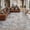 Beige/Gray, variant on UERMEI 9'x12' Large Area Rugs for Living Room Bedroom, Non Slip Washable Rug Madern Abstract Dining Room Home Decor Carpet, Light Brown
