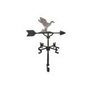 Montague Metal Products WV-270-SI 200 Series 32 In. Swedish Iron Duck Weathervane