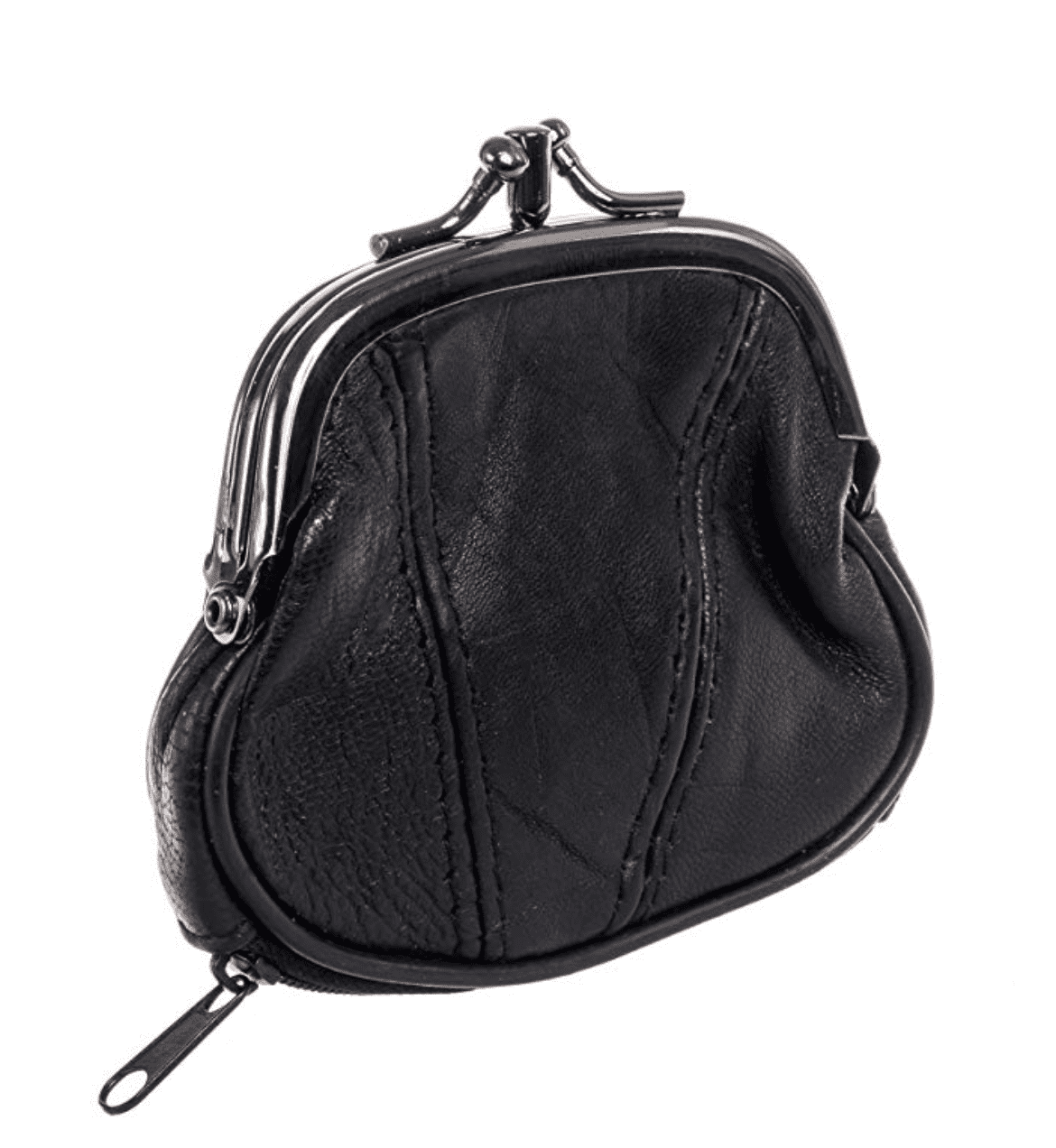 Hermès 2023 Pre-owned Calvi Duo Coin Purse - Black