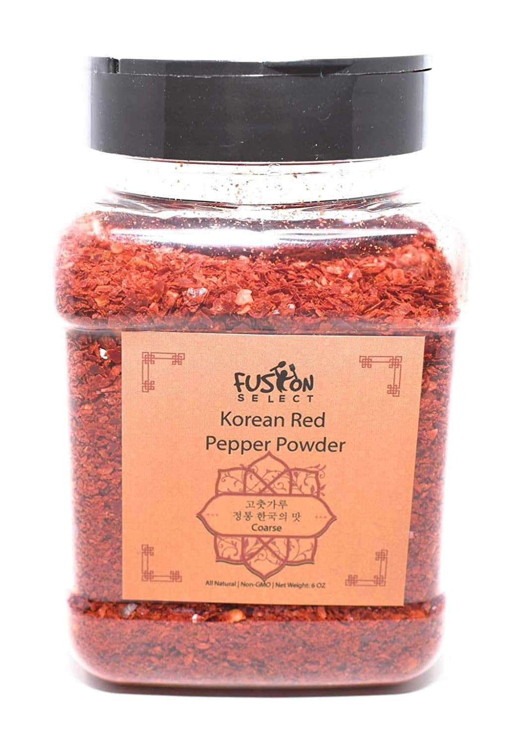 undertrykkeren inden længe Bowling Korean Premium Non-GMO Red Chili Pepper Flakes Powder, Premium Gochugaru, Hot  Pepper Coarse Powder Flakes 6 OZ Fusion Select - Walmart.com