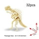 thumbnail image 3 of Puzzle de madera Georgie Porgy 3D para niños T-Rex Spinosaurus Stegosaurus, 3 of 9
