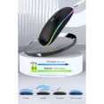 thumbnail image 4 of HAOANWireless Charging Mute Bluetooth Mode Mouse Laptop 2.4G+BT5.2 Wireless Mouse Black, 4 of 6