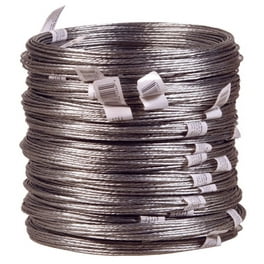 Hillman 0.096 - 0.099 in. D X 100 ft. L Galvanized Steel 20 Ga. Wire Hillman 0.096 - 0.099 in. D X 100 ft. L Galvanized Steel 20 Ga. Wire
