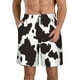thumbnail image 1 of Fotbe Cow Skin 2 Trajes de Baño Estampados para Hombre, Shorts de Verano de Secado Rápido, Ropa de Playa, Bañadores-Medium, 1 of 6