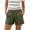 32#Green, variant on Women's Hiking Shorts Quick Dry Sun Protection Stretchy Outdoor Shorts with Zipper