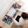 thumbnail image 3 of Long Mouse Pads for Desk,Halloween Colorful Spooky Elements Desk Mats on Top Of Desks, Desk Mouse Pad Extra Large with 3mm Non-Slip Base and Stitched Edge for Gaming,Office,Work,Home 31.5"x11.8", 3 of 6