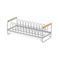 thumbnail image 1 of MesaSe Bowl and Dish Storage Rack  Kitchen Storage Rack  Non Perforated Drainage Bowl and Tray Rack  Household Tabletop  Chopsticks  Cabinet Rack  Home Essentials  Organizers, 1 of 3