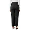 thumbnail image 3 of INSPIRE CHIC Women's Wide Leg Maternity Pants Over the Belly Elastic Stretch Pregnancy Trousers with Pockets Black Medium, 3 of 6