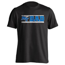 Middle Tennessee State University Blue Raiders Dad Proud Parent Short Sleeve T-Shirt