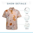 thumbnail image 7 of High Quality Hawaiian Shirts for Men Short Sleeve Aloha Beach Shirt Floral Summer Casual Button Down Shirts Blouses 44AFT2, 7 of 7