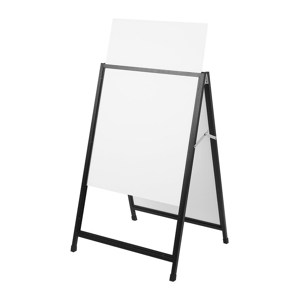 Kritne A Frame Sign Board, Street Sign Holder, Double Side Sidewalk A