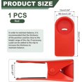 thumbnail image 2 of ABPETE Desk Cup Holder Clip, Red ABS Metal, 8.5x7.5x4.8 cm, Holds Drinks & More, 2 of 9