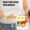 thumbnail image 3 of Shout Stain Remover Refill, Triple-Acting Spot Treatment 60 Fluid Ounce, (Pack of 2), with Dauntless Merch Easy Fill Funnel (color may vary), 3 of 8