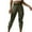 Army Green, variant on Womens Pants Womans Loose Pocket Elastic Waist Casual Pants