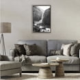 thumbnail image 3 of Stupell Industries Farmhouse Rocky Yosemite Falls Brown Floating Frame Canvas Art, 17 x 25, by Kim Curinga, 3 of 8