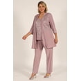 thumbnail image 2 of R&M Richards Mother of the Bride Formal Plus Size Pant Suit 7772W, 2 of 7