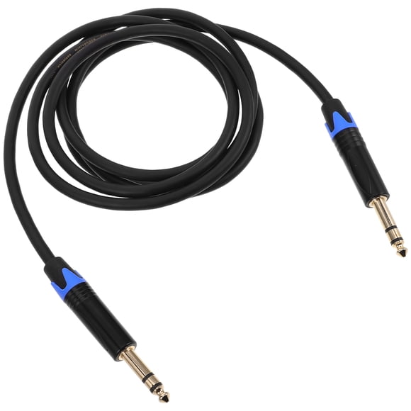 Greenadscape Cable Trs Balanceado Para Guitarra Con Conectores Metálicos Y Resistente Para Sonido Claro Y Estable