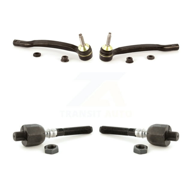 TOR Front Outer & Inner Steering Tie Rod End Kit for Car Volvo XC90 XC70 V70 - Left Right Side (Driver Passenger) KTR-105074