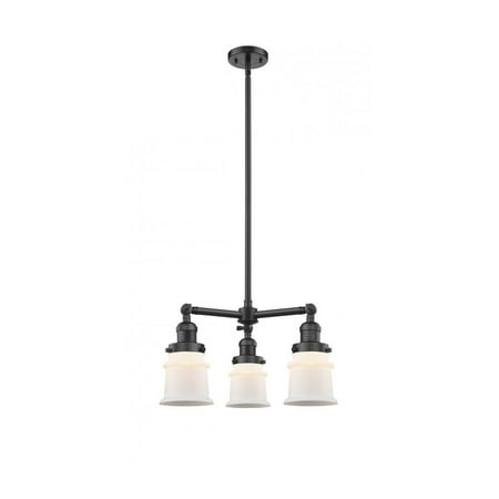 

Oil Rubbed Bronze Tone Chandeliers 18 Wide Matte White Glass Steel/Cast Brass Medium Base LED 3 Light Fixture
