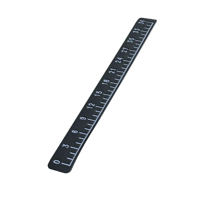 Boat Deck Fishing Ruler Foam Precision Marks 6mm Thickness Etched Numbers  Easy to Clean 39 inch High Density Fish Measuring Ruler for Yachts dark  gray white 