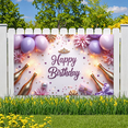 thumbnail image 5 of Decorative Design Happy Birthday Banner Colorful Balloons Birthday Celebration Photography Backdrop for Birthday Party Indoor Decoration Event Celebration, 5 of 7